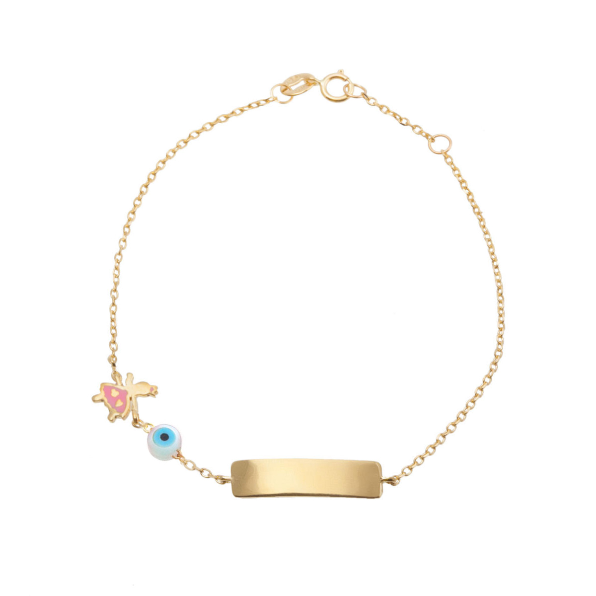 ΒΡΑΧΙΟΛΙ 9 ΚΑΡΑΤΙΑ ΚΙΤΡΙΝΟ ΧΡΥΣΟ ΜΕ ΜΑΤΑΚΙ 0073-BR43185 ΒΡΑΧΙΟΛΙ 9 ΚΑΡΑΤΙΑ ΚΙΤΡΙΝΟ ΧΡΥΣΟ ΜΕ ΜΑΤΑΚΙ 0073-BR43185