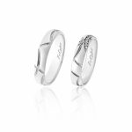 ΒΕΡΕΣ FACAD'ORO ΑΠΟ 14 ΚΑΡΑΤΙΑ ΛΕΥΚΟΧΡΥΣΟ ΜΕ ΖΙΡΓΚΟΝ WR-79