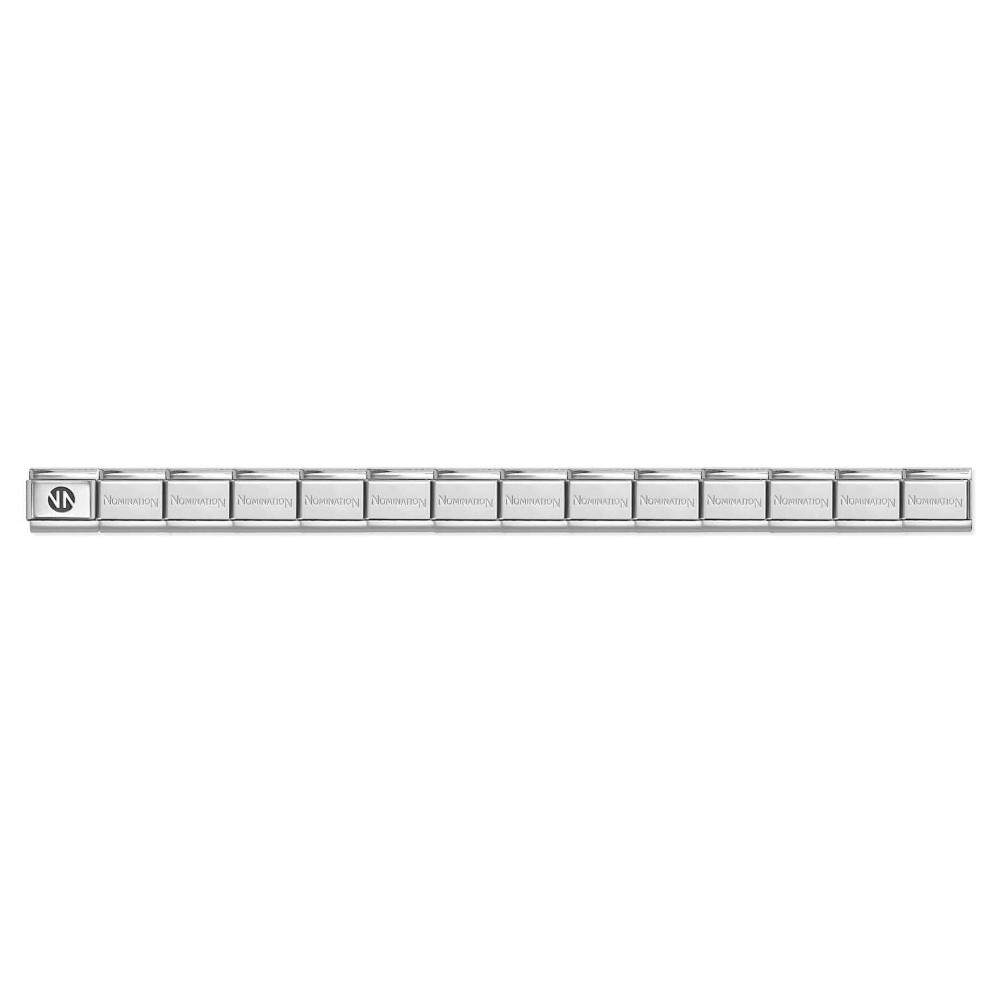 NOMINATION COMPOSABLE CLASSIC BRACELET-BASE STAINLESS STEEL NN LOGO 530300/SI