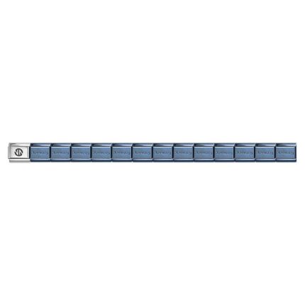 NOMINATION COMPOSABLE CLASSIC BRACELET-BASE STAINLESS STEEL BLUE NN LOGO 530301/SI/016