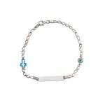 ΒΡΑΧΙΟΛΙ 9 ΚΑΡΑΤΙΑ ΛΕΥΚΟΧΡΥΣΟ ΜΕ ΜΑΤΑΚΙ 0099-BR89053