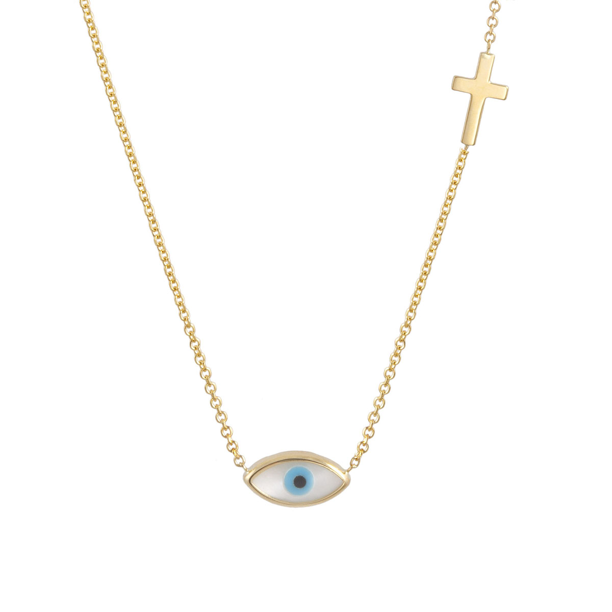 ΚΟΛΙΕ 14 ΚΑΡΑΤΙΑ ΚΙΤΡΙΝΟ ΧΡΥΣΟ ΜΕ ΜΑΤΑΚΙ 0010-KL58100-14