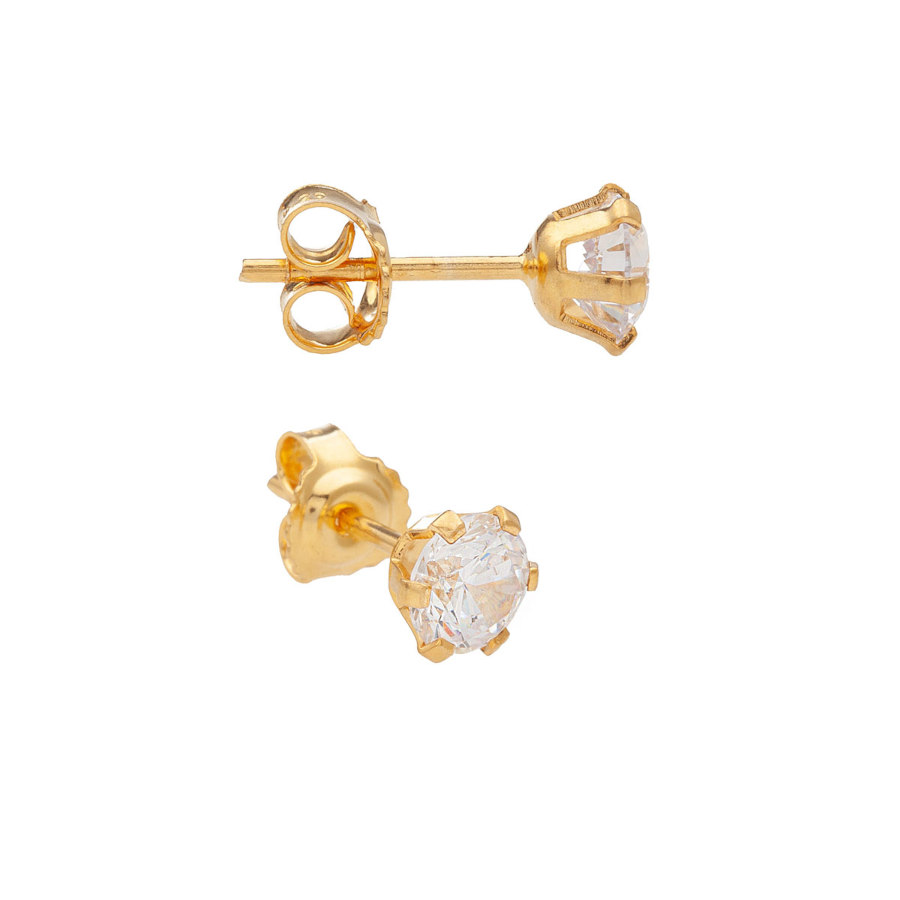 ΣΚΟΥΛΑΡΙΚΙΑ ΑΠΟ 9 ΚΑΡΑΤΙΑ ΚΙΤΡΙΝΟ ΧΡΥΣΟ ΜΕ ΖΙΡΓΚΟΝ 0015-SK86983