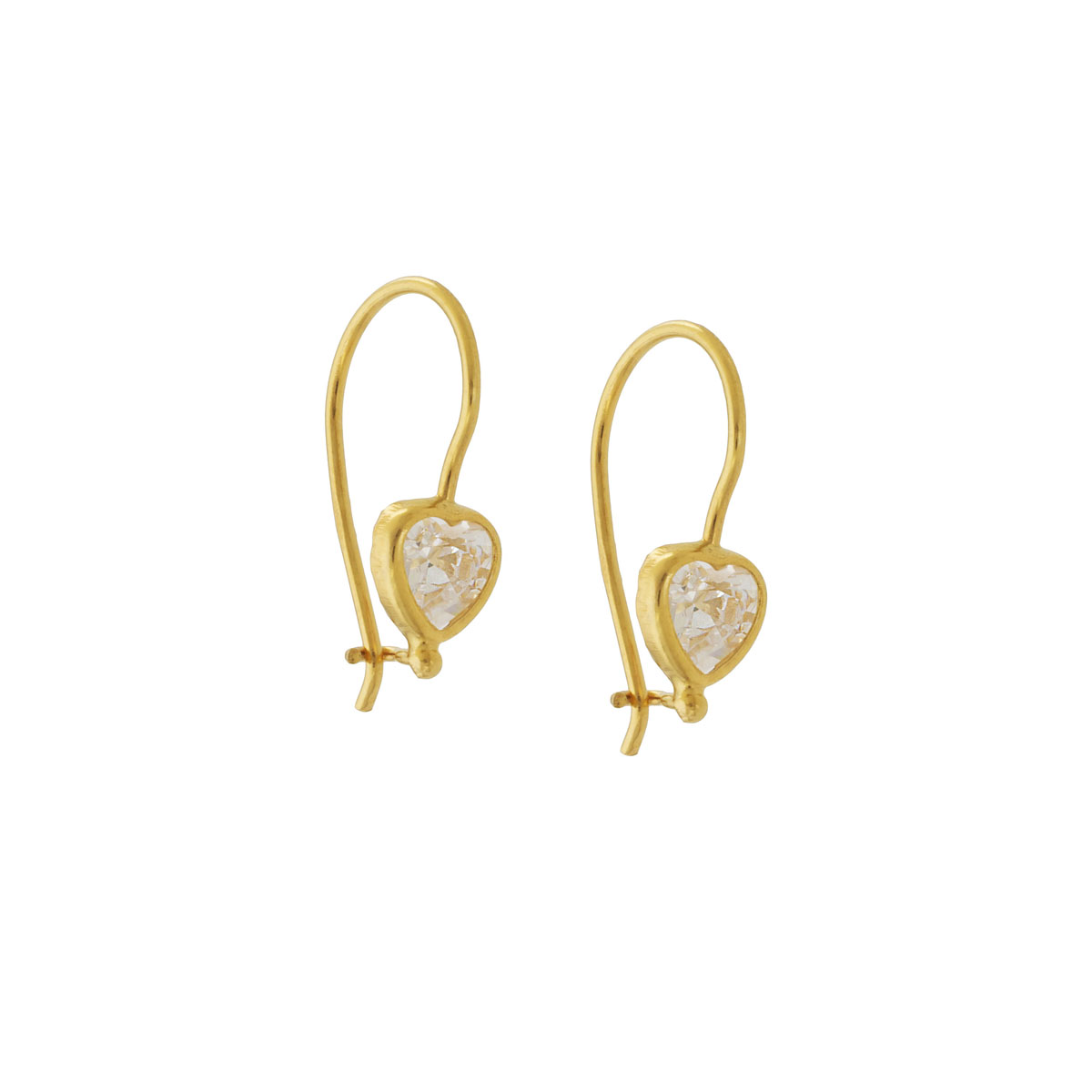 ΣΚΟΥΛΑΡΙΚΙΑ ΑΠΟ 14 ΚΑΡΑΤΙΑ ΚΙΤΡΙΝΟ ΧΡΥΣΟ ΜΕ ΖΙΡΓΚΟΝ 0054-SK90471