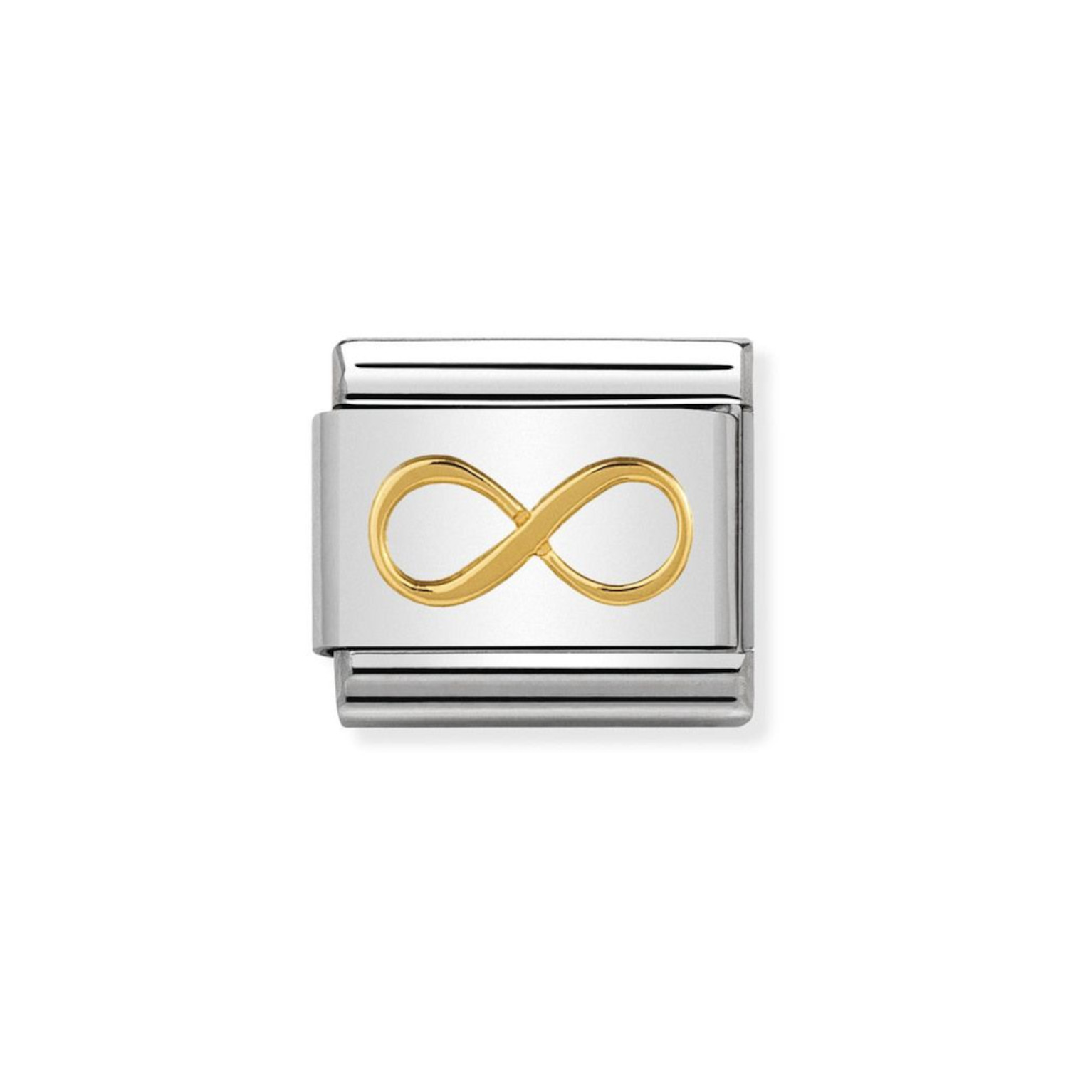 NOMINATION COMPOSABLE CLASSIC LINK INFINITY IN 18K GOLD 030162/41