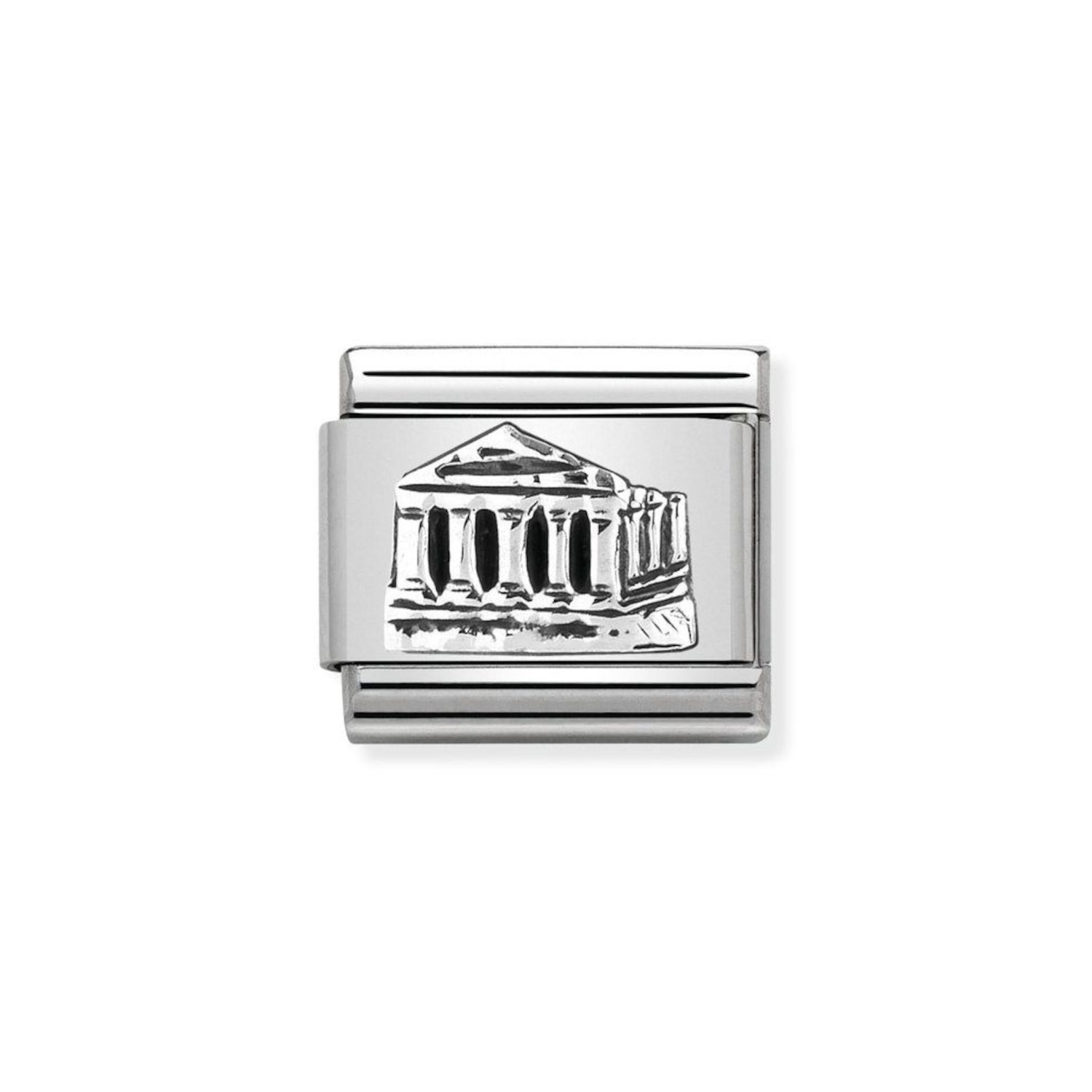 NOMINATION COMPOSABLE CLASSIC LINK PARTHENON IN STERLING SILVER 330105/22