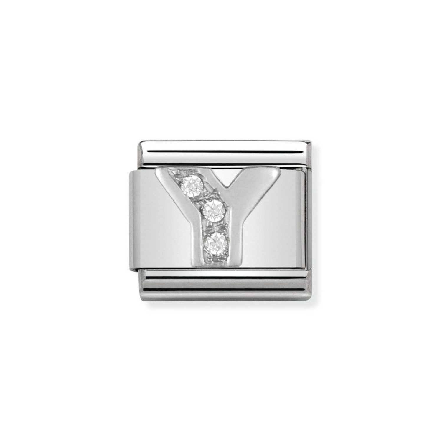 NOMINATION COMPOSABLE CLASSIC LINK LETTER Y IN STERLING SILVER 330301/25