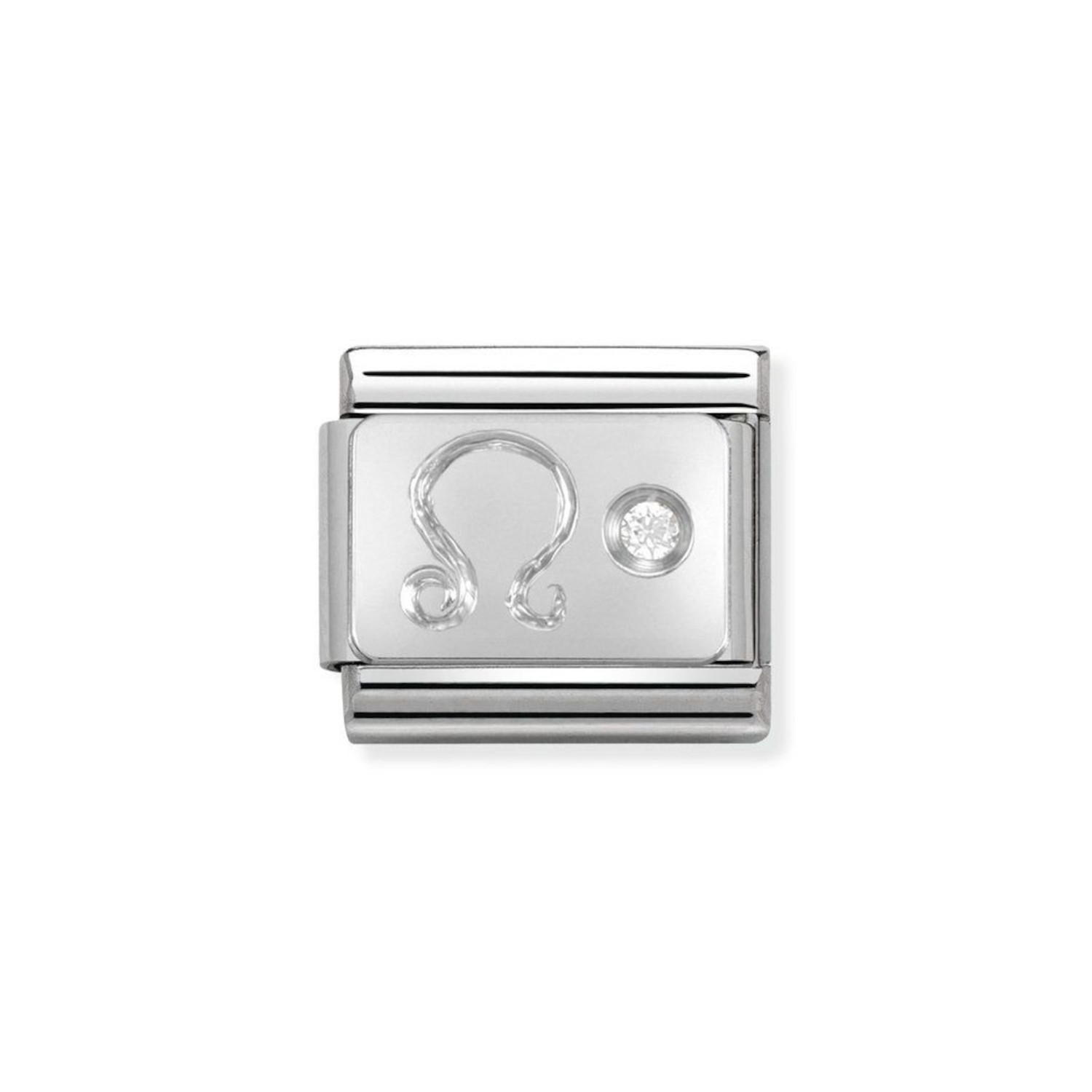 NOMINATION COMPOSABLE CLASSIC LINK LEO IN STERLING SILVER 330302/05