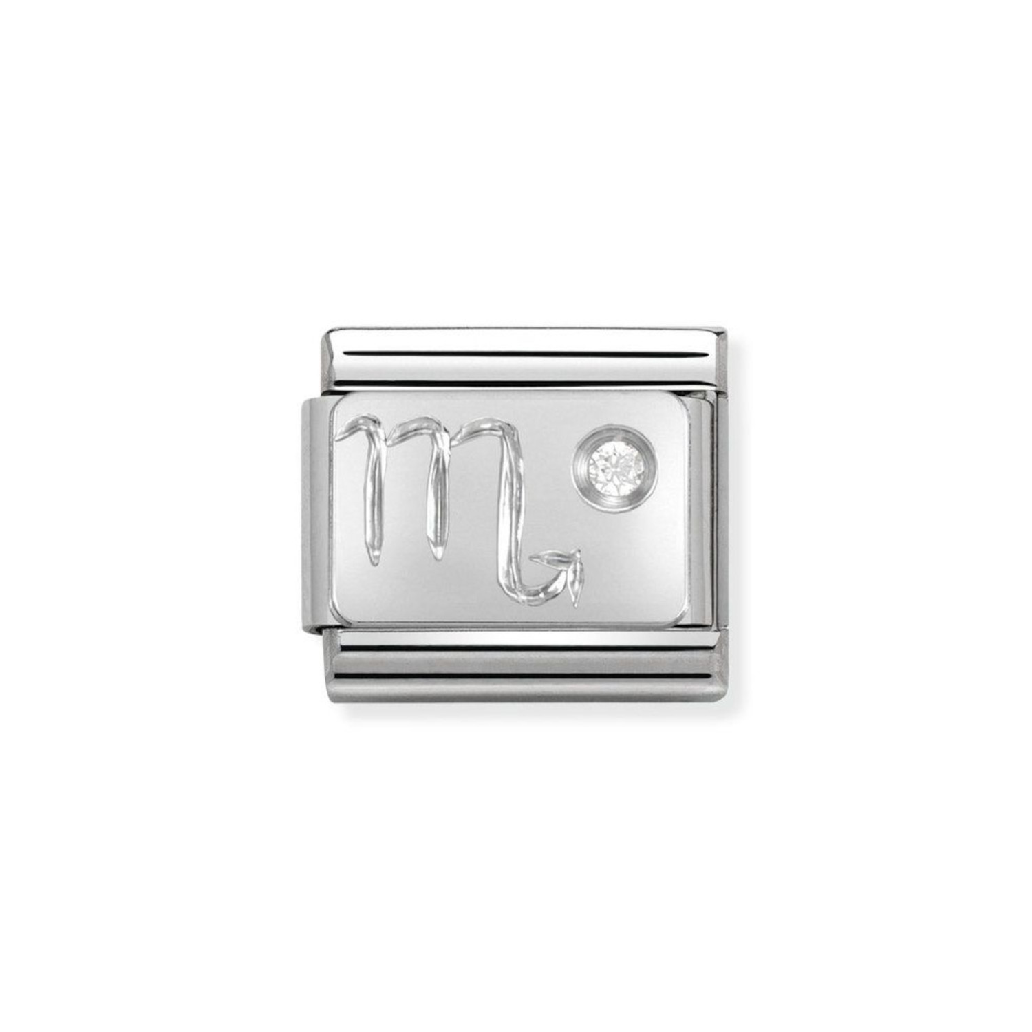 NOMINATION COMPOSABLE CLASSIC LINK SCORPIO IN STERLING SILVER 330302/08