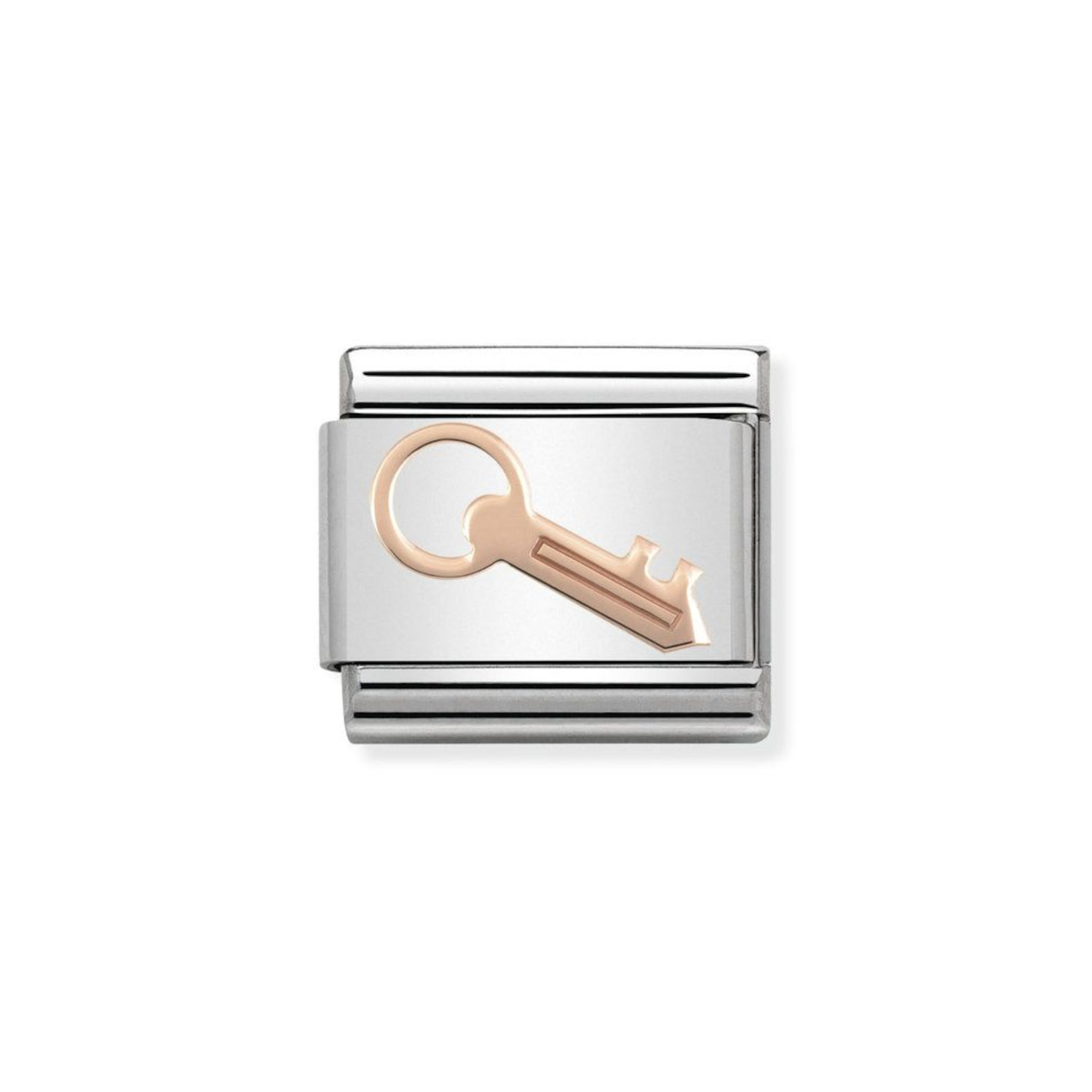 NOMINATION COMPOSABLE CLASSIC LINK KEY IN 9K ROSE GOLD 430104/16