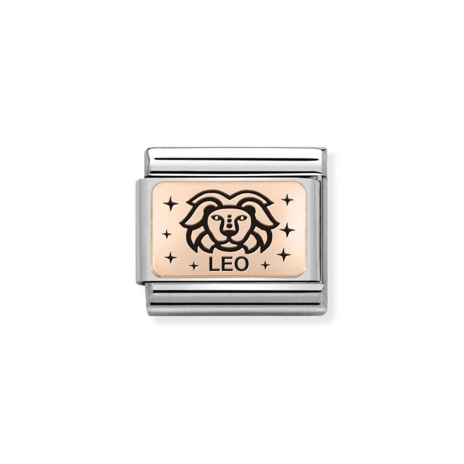 NOMINATION COMPOSABLE CLASSIC LINK LEO IN 9K ROSE GOLD 430112/05