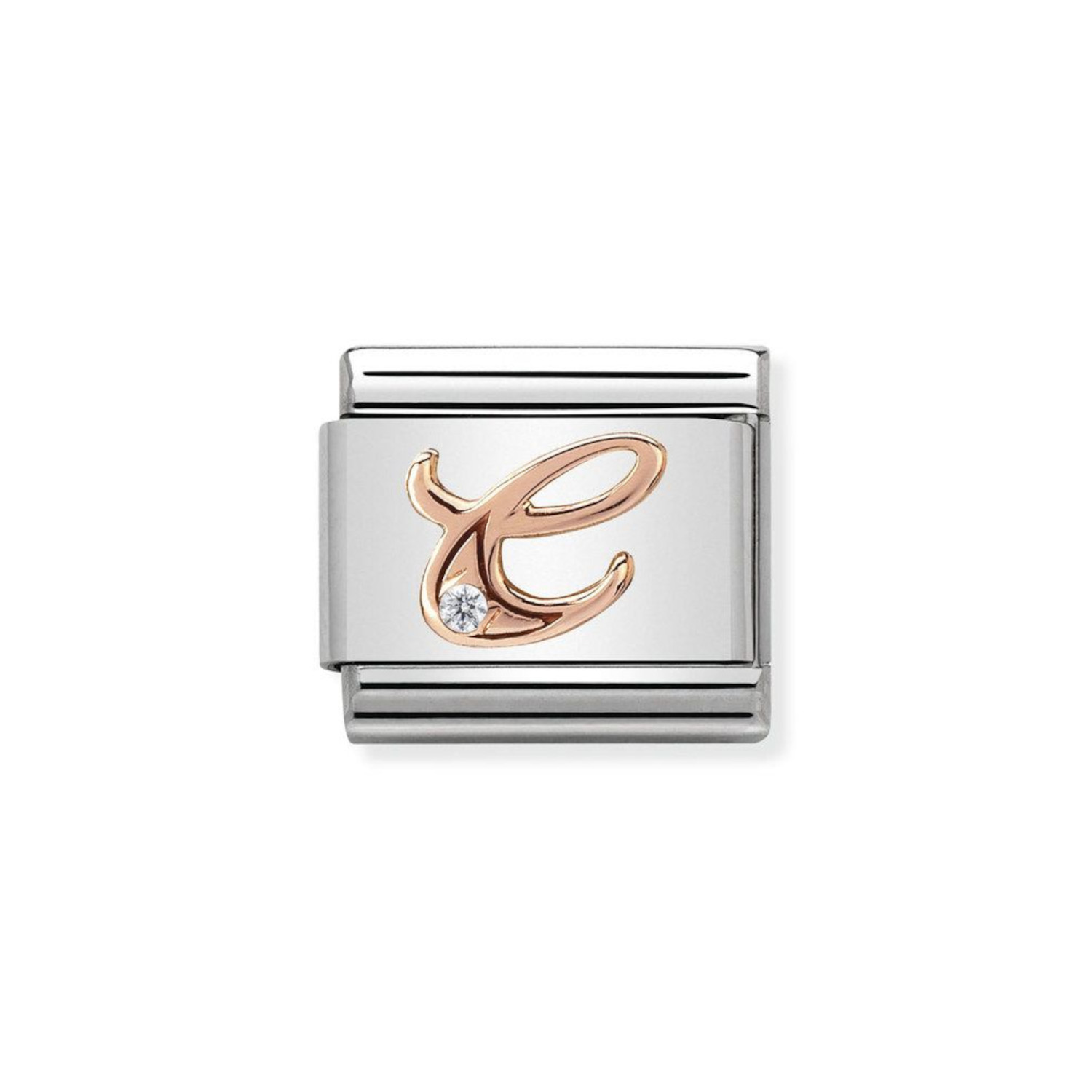 NOMINATION COMPOSABLE CLASSIC LINK LETTER C IN 9K ROSE GOLD 430310/03