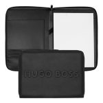 HUGO BOSS ΝΤΟΣΙΕ Α4 LABEL BLACK CONFERENCE FOLDER HTA209A