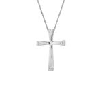 ΣΤΑΥΡΟΣ TRIANTOS ΜΕ ΑΛΥΣΙΔΑ ΑΠΟ 14 ΚΑΡΑΤΙΑ ΛΕΥΚΟΧΡΥΣΟ ΜΕ ΖΙΡΓΚΟΝ 1.1.1398W