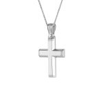 ΣΤΑΥΡΟΣ TRIANTOS ΜΕ ΑΛΥΣΙΔΑ ΑΠΟ 14 ΚΑΡΑΤΙΑ ΛΕΥΚΟΧΡΥΣΟ 1.2.1230