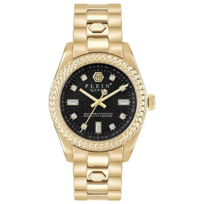 Philipp Plein Queen Crystals Gold Stainless Steel Bracelet PWDAA0621