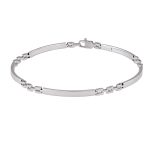 ΒΡΑΧΙΟΛΙ 14 ΚΑΡΑΤΙΑ ΛΕΥΚΟΧΡΥΣΟ 0080-BR231704