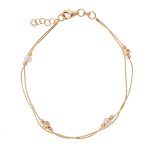 ΒΡΑΧΙΟΛΙ 14 ΚΑΡΑΤΙΑ ΚΙΤΡΙΝΟ ΧΡΥΣΟ ΜΕ ΜΑΡΓΑΡΙΤΑΡΙΑ 0111-BR231716