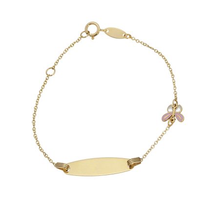 ΒΡΑΧΙΟΛΙ 9 ΚΑΡΑΤΙΑ ΚΙΤΡΙΝΟ ΧΡΥΣΟ 0100-BR97089-9