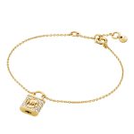MICHAEL KORS PREMIUM ΒΡΑΧΙΟΛΙ ΑΠΟ ΚΙΤΡΙΝΟ ΕΠΙΧΡΥΣΩΜΕΝΟ ΑΣΗΜΙ ΜΕ ΖΙΡΓΚΟΝ MKC1631AN710