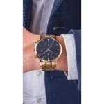 Gant Park Hill Day-Date II Gold Stainless Steel Bracelet G121013
