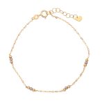 ΒΡΑΧΙΟΛΙ 14 ΚΑΡΑΤΙΑ ΚΙΤΡΙΝΟ ΧΡΥΣΟ ΚΑΙ ΛΕΥΚΟΧΡΥΣΟ 0134-BR233643