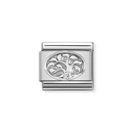 NOMINATION COMPOSABLE CLASSIC LINK TREE OF LIFE IN STERLING SILVER 330311/10