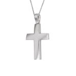 ΣΤΑΥΡΟΣ ΜΕ ΑΛΥΣΙΔΑ ΑΠΟ 14 ΚΑΡΑΤΙΑ ΛΕΥΚΟΧΡΥΣΟ 0114-ST245930