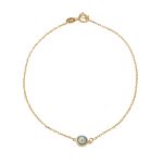 ΒΡΑΧΙΟΛΙ 14 ΚΑΡΑΤΙΑ ΚΙΤΡΙΝΟ ΧΡΥΣΟ ΜΕ MATAKI 0108-BR247304