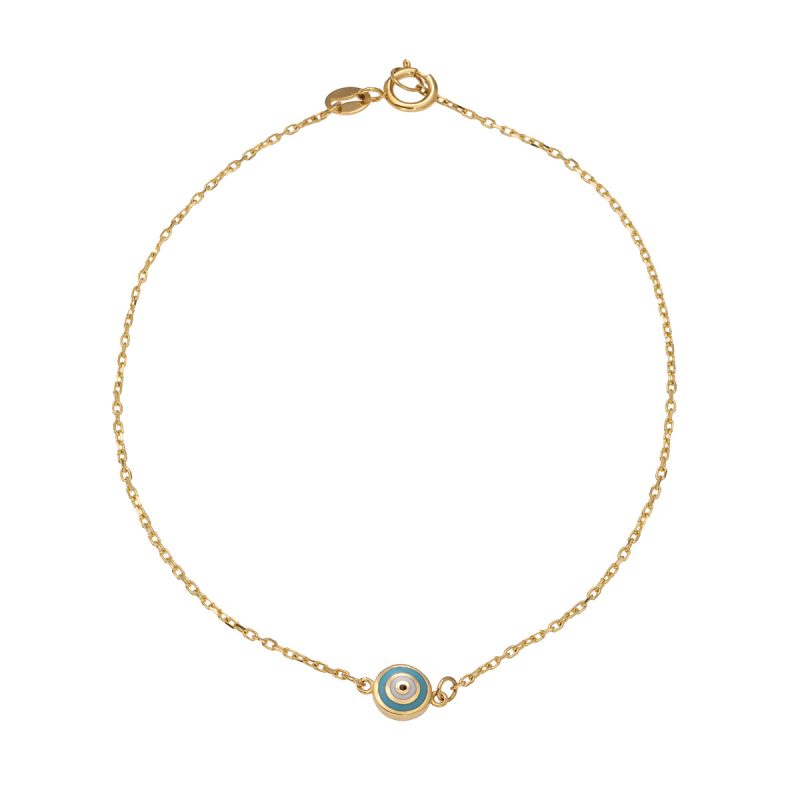ΒΡΑΧΙΟΛΙ 14 ΚΑΡΑΤΙΑ ΚΙΤΡΙΝΟ ΧΡΥΣΟ ΜΕ MATAKI 0108-BR247304