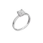 ΜΟΝΟΠΕΤΡΟ 14 ΚΑΡΑΤΙΑ ΛΕΥΚΟΧΡΥΣΟ ΜΕ ΖΙΡΓΚΟΝ 0047-DA247680