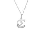 ΜΕΝΤΑΓΙΟΝ ΜΟΝΟΓΡΑΜΜΑ ΜΕ ΑΛΥΣΙΔΑ ΑΠΟ ΛΕΥΚΟΧΡΥΣΟ 9 ΚΑΡΑΤΙΑ 0092-MN247992W