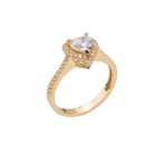 ΜΟΝΟΠΕΤΡΟ 14 ΚΑΡΑΤΙΑ ΚΙΤΡΙΝΟ ΧΡΥΣΟ ΜΕ ΖΙΡΓΚΟΝ 0135-DA248066