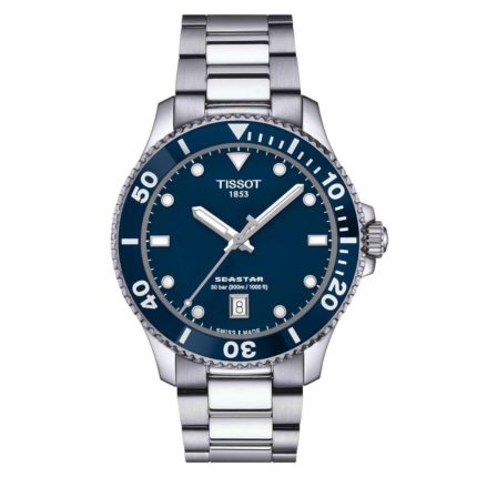 Tissot T-Sport Seastar 1000 Silver Stainless Steel Bracelet T1204101104100