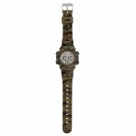 Tikkers Camouflage Light Up Digital Khaki Silicone Strap ATK0214