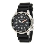 Citizen Eco-Drive Divers Black Rubber Strap BN0150-10E