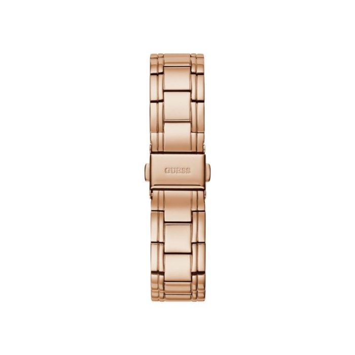 Guess Aura Crystals Rose Gold Stainless Steel Bracelet GW0047L2