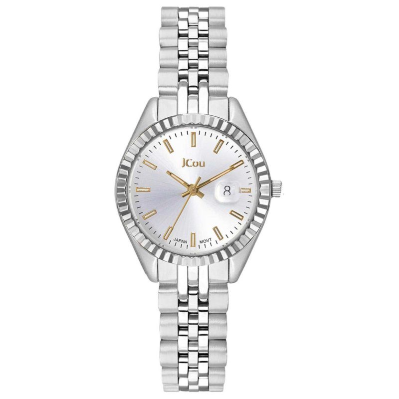 Jcou Queens Petit ΙΙ Silver Stainless Steel Bracelet JU19066-1