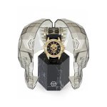 Philipp Plein The Skull Black Rubber Strap PWAAA0221