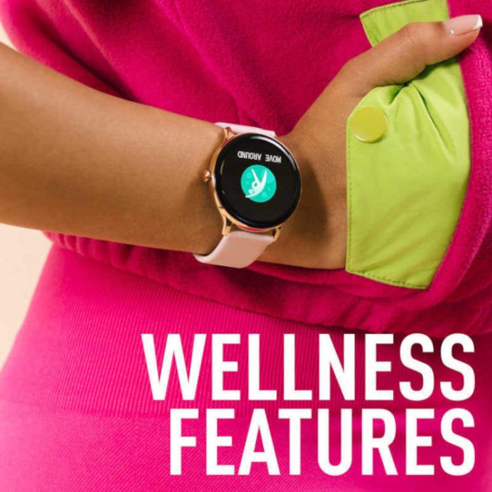 Reflex Active Series 22 Pink Rubber Strap Smartwatch RA22-2184