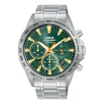 Lorus Sports Solar Chronograph Stainless Steel Bracelet RZ505AX9