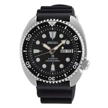 Seiko Prospex Divers Automatic Black Silicone Strap SRPE93K1J