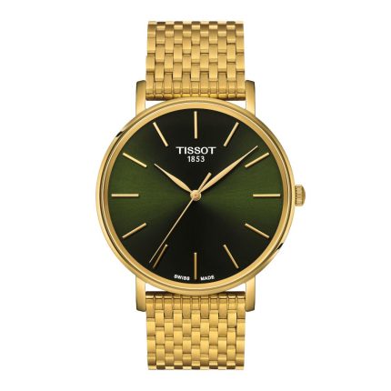 Tissot T-Classic Everytime Gold Stainless Steel Bracelet T1434103309100