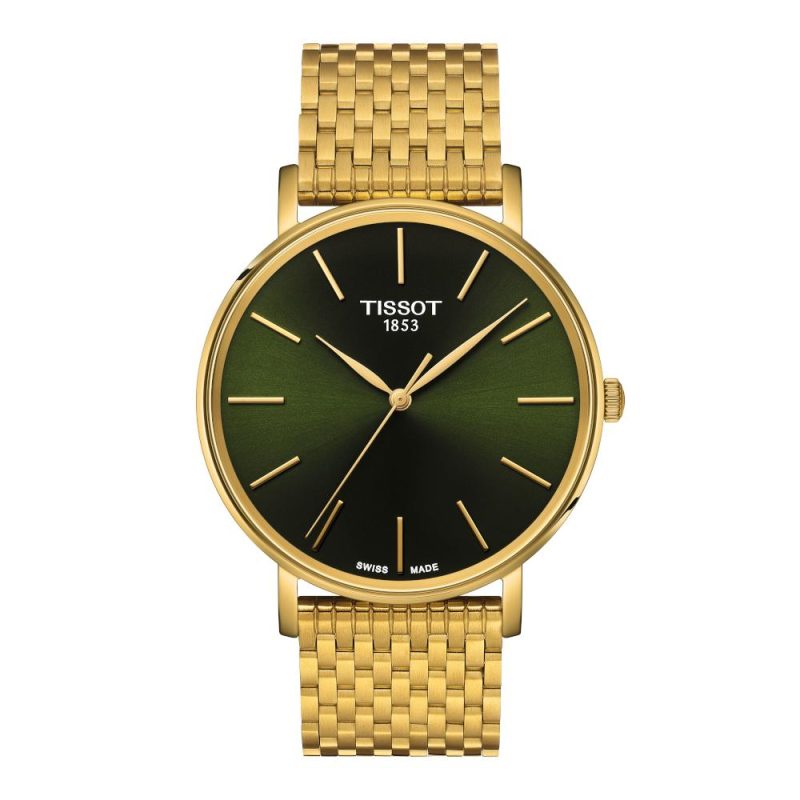 Tissot T-Classic Everytime Gold Stainless Steel Bracelet T1434103309100