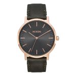 Nixon Porter Black Leather Strap A1058-2441-00