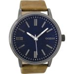 Oozoo Timepieces Brown Leather Strap C9406