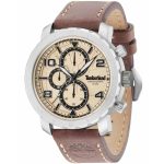 Timberland Norwood Brown Leather Strap Chronograph TBL14865XS07