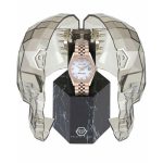 Philipp Plein Date Superlative Crystals Rose Gold Stainless Steel Bracelet PWYAA0623