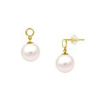 ΣΚΟΥΛΑΡΙΚΙΑ ΑΠΟ 14 ΚΑΡΑΤΙΑ ΚΙΤΡΙΝΟ ΧΡΥΣΟ ΜΕ ΜΑΡΓΑΡΙΤΑΡΙΑ 0071-SK125624