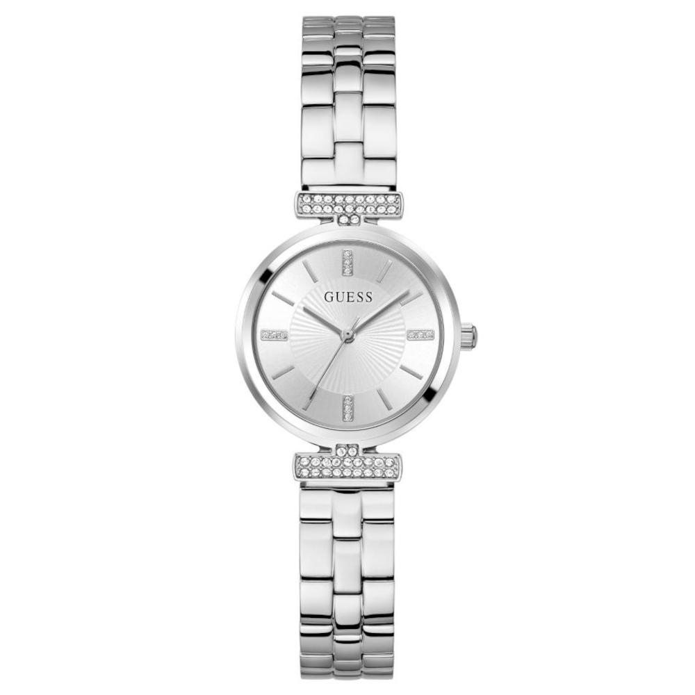 Guess Array Crystals Silver Stainless Steel Bracelet GW0762L1 Guess Array Crystals Silver Stainless Steel Bracelet GW0762L1